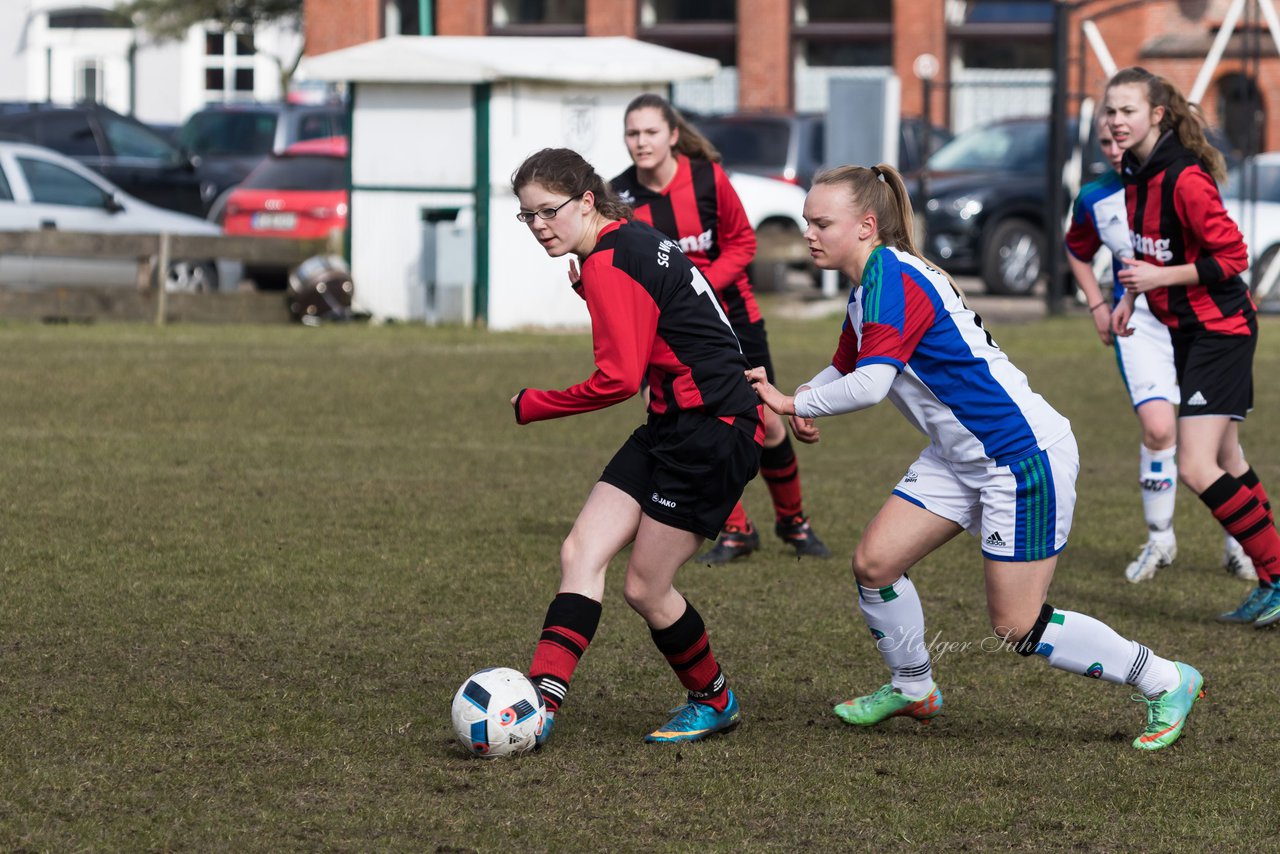 Bild 164 - wBJ SG Weststeinburg/Beidenfleth - SV Henstedt Ulzburg : Ergebnis: 0:4